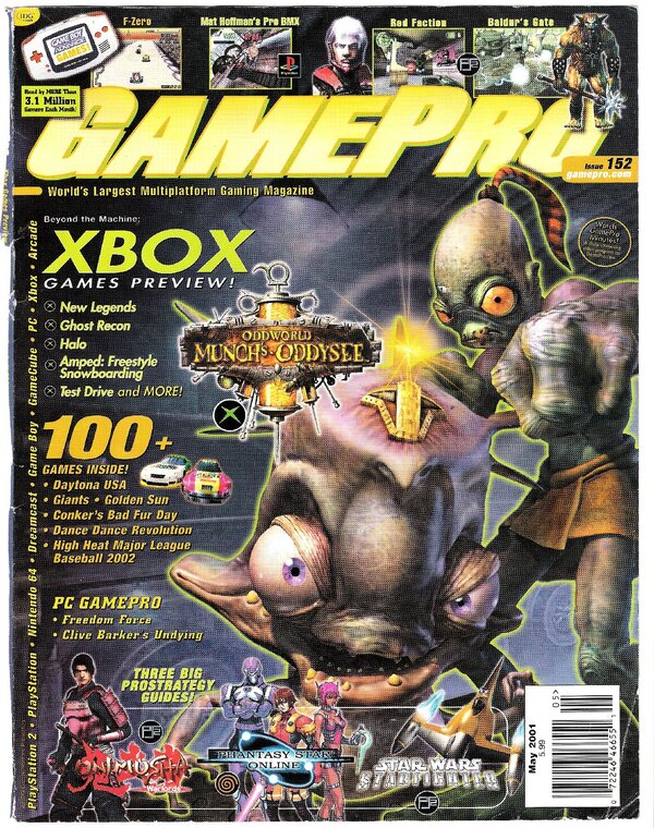 GamePro Issue 152 (May 2001) cover
